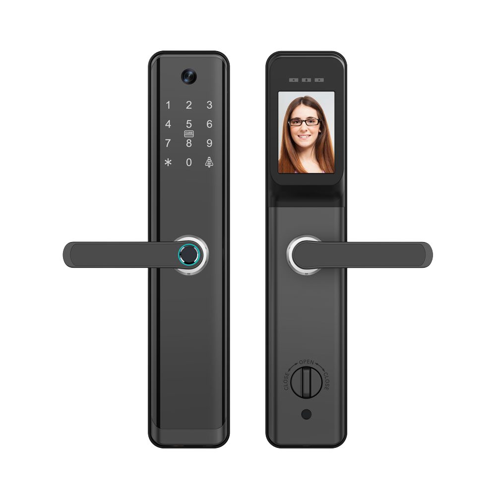 DESE07 Big 3D Face Camera Smart Entry Door Lock