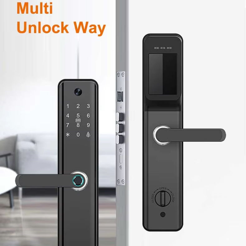DESE07 Big 3D Face Camera Smart Entry Door Lock